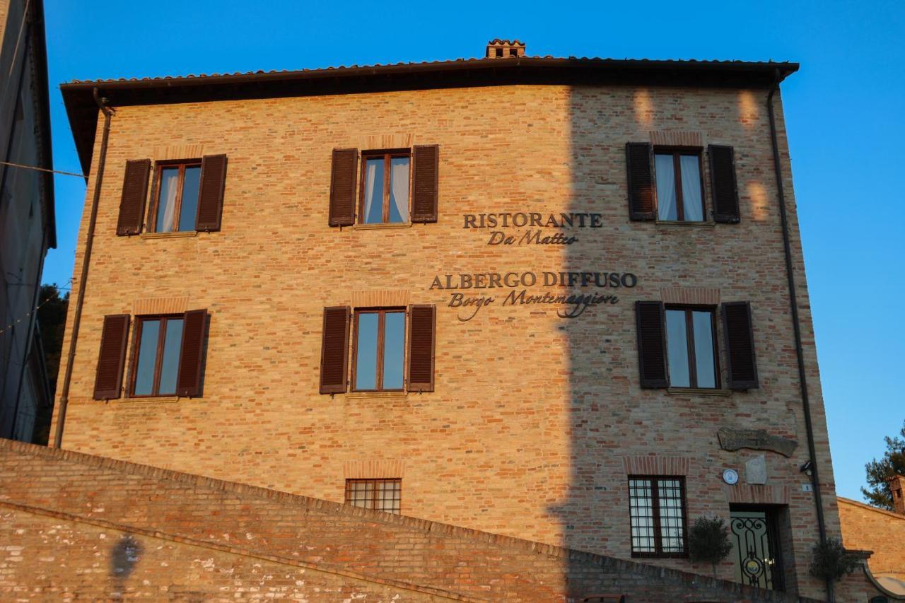 Albergo Diffuso Borgo Montemaggiore Montemaggiore al Metauro Exterior foto